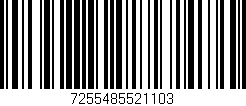 Código de barras (EAN, GTIN, SKU, ISBN): '7255485521103'