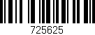 Código de barras (EAN, GTIN, SKU, ISBN): '725625'