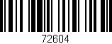 Código de barras (EAN, GTIN, SKU, ISBN): '72604'