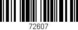 Código de barras (EAN, GTIN, SKU, ISBN): '72607'