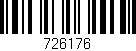 Código de barras (EAN, GTIN, SKU, ISBN): '726176'