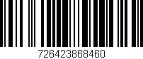 Código de barras (EAN, GTIN, SKU, ISBN): '726423868460'