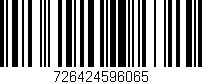 Código de barras (EAN, GTIN, SKU, ISBN): '726424596065'