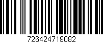 Código de barras (EAN, GTIN, SKU, ISBN): '726424719082'