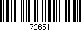 Código de barras (EAN, GTIN, SKU, ISBN): '72651'