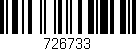 Código de barras (EAN, GTIN, SKU, ISBN): '726733'