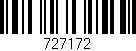 Código de barras (EAN, GTIN, SKU, ISBN): '727172'