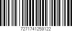 Código de barras (EAN, GTIN, SKU, ISBN): '7271741259122'