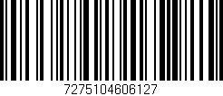 Código de barras (EAN, GTIN, SKU, ISBN): '7275104606127'