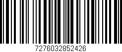 Código de barras (EAN, GTIN, SKU, ISBN): '7276032852426'
