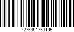Código de barras (EAN, GTIN, SKU, ISBN): '7276691759135'