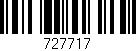 Código de barras (EAN, GTIN, SKU, ISBN): '727717'