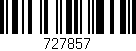 Código de barras (EAN, GTIN, SKU, ISBN): '727857'