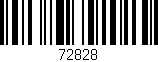 Código de barras (EAN, GTIN, SKU, ISBN): '72828'
