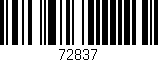Código de barras (EAN, GTIN, SKU, ISBN): '72837'