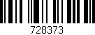Código de barras (EAN, GTIN, SKU, ISBN): '728373'