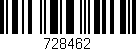 Código de barras (EAN, GTIN, SKU, ISBN): '728462'