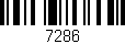 Código de barras (EAN, GTIN, SKU, ISBN): '7286'
