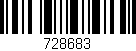 Código de barras (EAN, GTIN, SKU, ISBN): '728683'