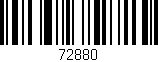 Código de barras (EAN, GTIN, SKU, ISBN): '72880'