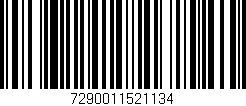 Código de barras (EAN, GTIN, SKU, ISBN): '7290011521134'