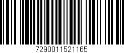 Código de barras (EAN, GTIN, SKU, ISBN): '7290011521165'