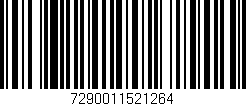 Código de barras (EAN, GTIN, SKU, ISBN): '7290011521264'