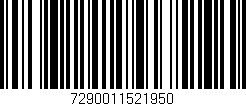 Código de barras (EAN, GTIN, SKU, ISBN): '7290011521950'