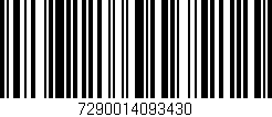 Código de barras (EAN, GTIN, SKU, ISBN): '7290014093430'