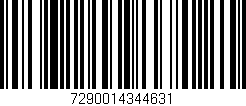 Código de barras (EAN, GTIN, SKU, ISBN): '7290014344631'