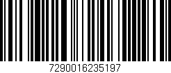 Código de barras (EAN, GTIN, SKU, ISBN): '7290016235197'