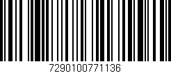 Código de barras (EAN, GTIN, SKU, ISBN): '7290100771136'