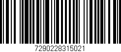 Código de barras (EAN, GTIN, SKU, ISBN): '7290228315021'