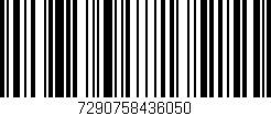 Código de barras (EAN, GTIN, SKU, ISBN): '7290758436050'