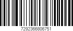 Código de barras (EAN, GTIN, SKU, ISBN): '7292366806751'