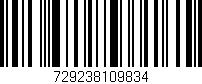 Código de barras (EAN, GTIN, SKU, ISBN): '729238109834'