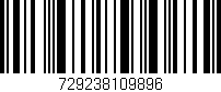Código de barras (EAN, GTIN, SKU, ISBN): '729238109896'