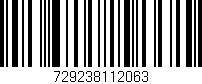 Código de barras (EAN, GTIN, SKU, ISBN): '729238112063'