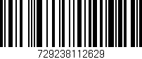 Código de barras (EAN, GTIN, SKU, ISBN): '729238112629'