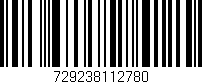 Código de barras (EAN, GTIN, SKU, ISBN): '729238112780'