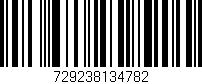 Código de barras (EAN, GTIN, SKU, ISBN): '729238134782'