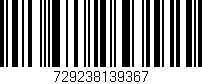 Código de barras (EAN, GTIN, SKU, ISBN): '729238139367'