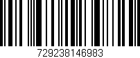 Código de barras (EAN, GTIN, SKU, ISBN): '729238146983'