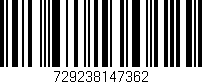 Código de barras (EAN, GTIN, SKU, ISBN): '729238147362'