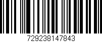 Código de barras (EAN, GTIN, SKU, ISBN): '729238147843'