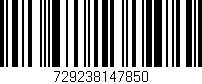 Código de barras (EAN, GTIN, SKU, ISBN): '729238147850'