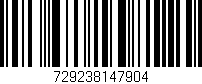 Código de barras (EAN, GTIN, SKU, ISBN): '729238147904'