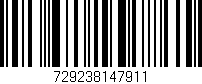Código de barras (EAN, GTIN, SKU, ISBN): '729238147911'