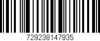 Código de barras (EAN, GTIN, SKU, ISBN): '729238147935'