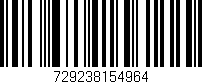 Código de barras (EAN, GTIN, SKU, ISBN): '729238154964'